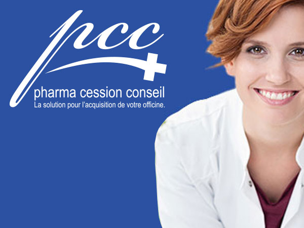 Pharma Cession Conseil : logo, site internet, imprimés