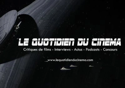 Le Quotidien Du Cinéma : refonte du site internet